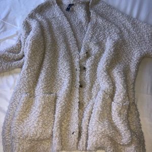 White Windsor cardigan